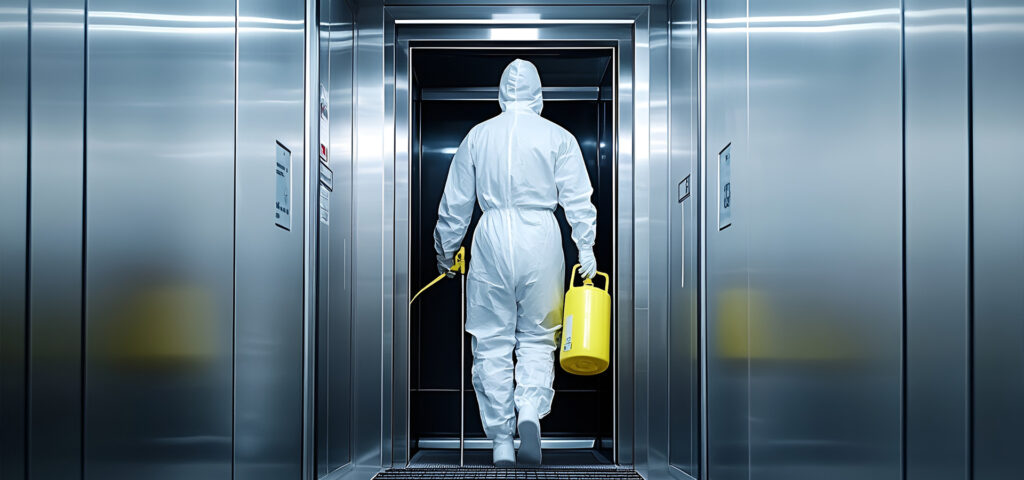Hospital elevator size