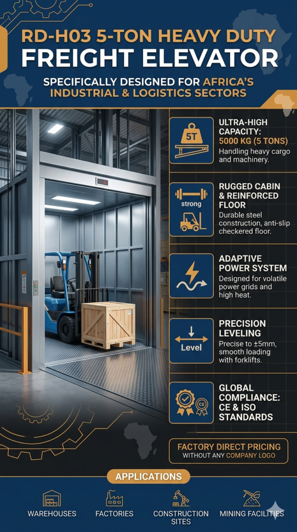 Heavy Duty Freight Elevators Built for Industrial Performance