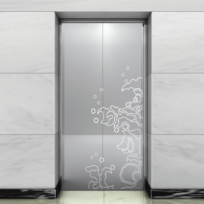Brushed Stainless Steel Landing Door Ts M31