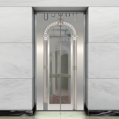 Custom 304 Stainless Steel Elevator Landing Door Ts M18