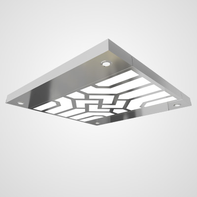 Titanium Gold Split Type Elevator Cabin Roof Rd 06