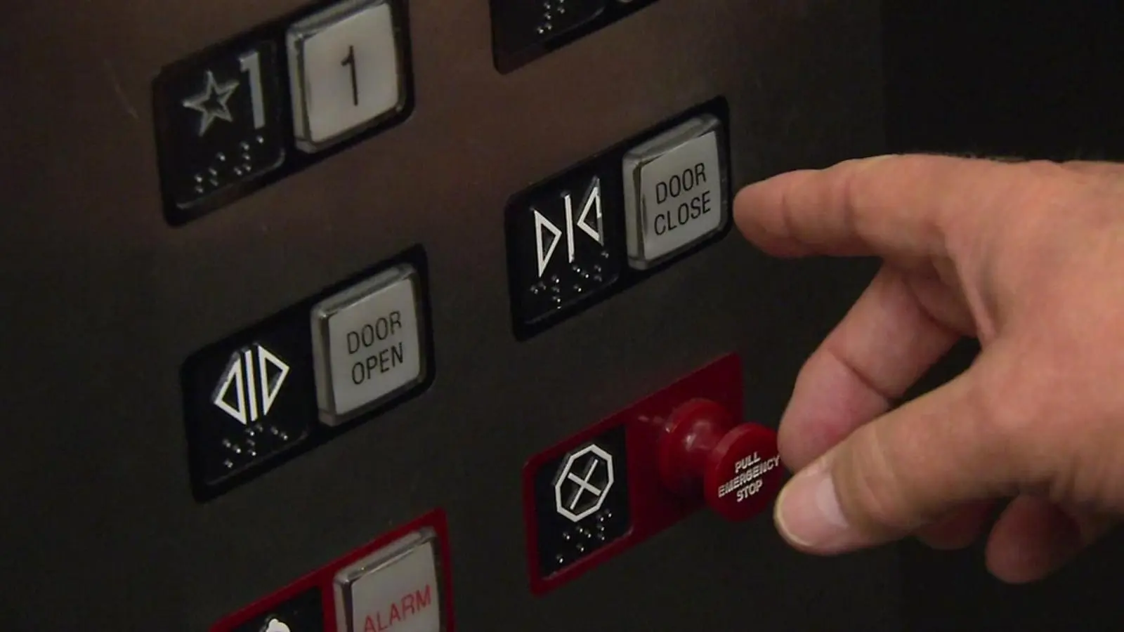 Elevator Button Panel.